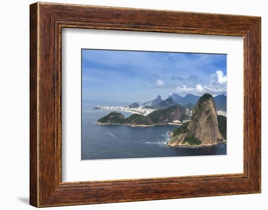 Aerial View of the Sugar Loaf-Alex Robinson-Framed Photographic Print
