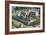 Aerial view of the Tower of London, UNESCO World Heritage Site, London, England, United Kingdom-Rolf Richardson-Framed Photographic Print