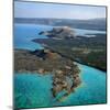 Aerial View of the Volcanic Cones at the Inlet of Ghoubbet El Kharab-Nigel Pavitt-Mounted Photographic Print