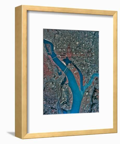 Aerial View of Washington Dc-Stocktrek Images-Framed Photographic Print