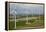 Aerial View of Wind Turbines, Andalusia, Spain-Peter Adams-Framed Premier Image Canvas