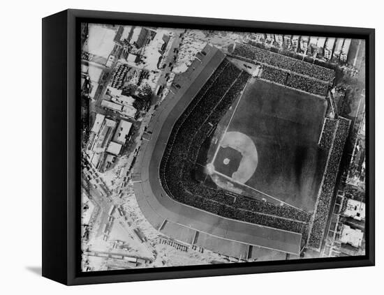Aerial View of Wrigley Field-null-Framed Premier Image Canvas