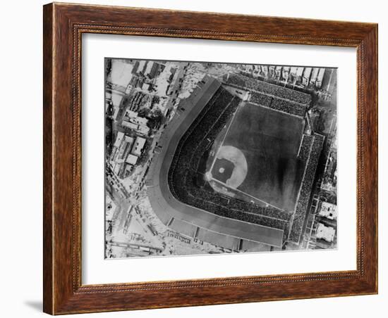 Aerial View of Wrigley Field-null-Framed Photographic Print