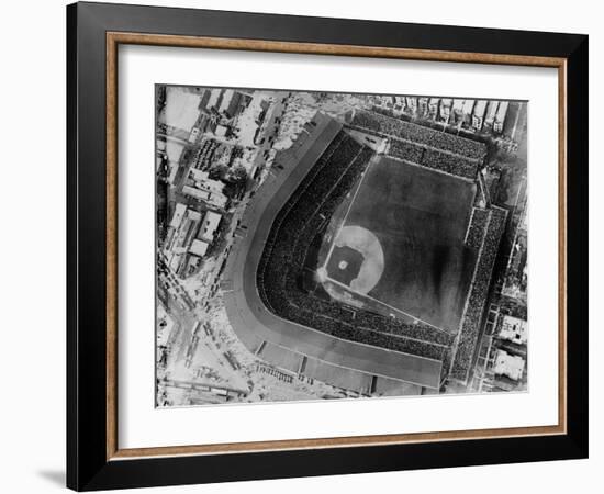 Aerial View of Wrigley Field-null-Framed Photographic Print