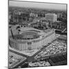 Aerial View of Yankee Stadium-null-Mounted Photographic Print