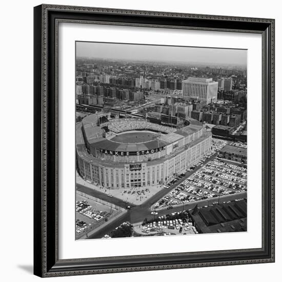 Aerial View of Yankee Stadium-null-Framed Photographic Print