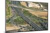 Aerial view of yet another traffic jam, Tehran, Iran, Middle East-James Strachan-Mounted Photographic Print