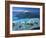 Aerial View over Bora Bora, French Polynesia-Neil Farrin-Framed Photographic Print