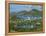 Aerial View over Falmouth Bay, with Moored Yachts, Antigua, Leeward Islands, West Indies, Caribbean-Lightfoot Jeremy-Framed Premier Image Canvas