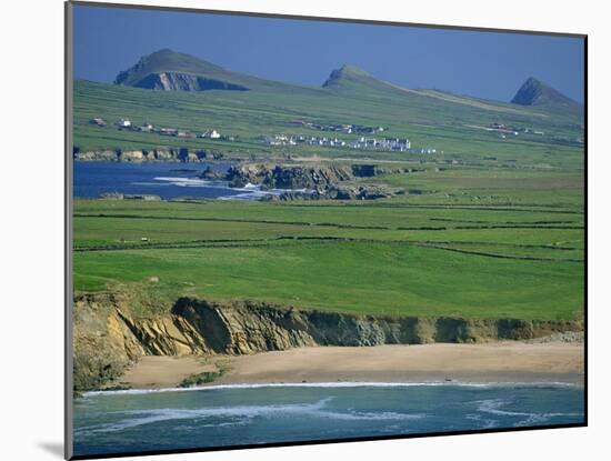 Aerial View over the Dingle Peninsula, County Kerry, Munster, Republic of Ireland, Europe-Maxwell Duncan-Mounted Photographic Print