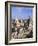 Aerial View Over the Dome of the Radcliffe Camera and a Spire of an Oxford College, England, UK-Nigel Francis-Framed Photographic Print