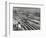 Aerial View Overlooking Network of Tracks for 20 Major Railroads Converging on Union Station-Andreas Feininger-Framed Photographic Print