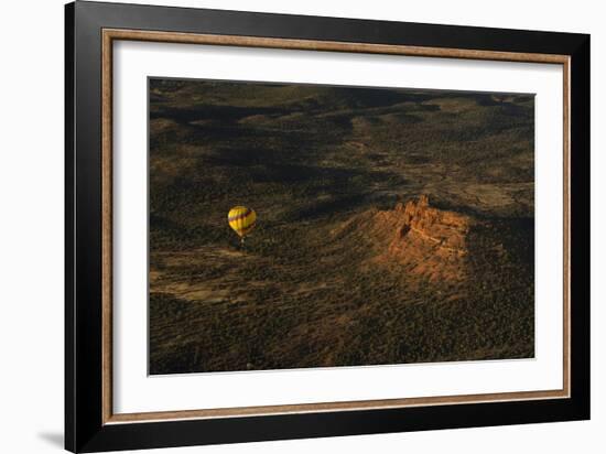 Aerial View, Red Rock Country, Cockscomb, Sedona, Coconino NF, Arizona-Michel Hersen-Framed Photographic Print