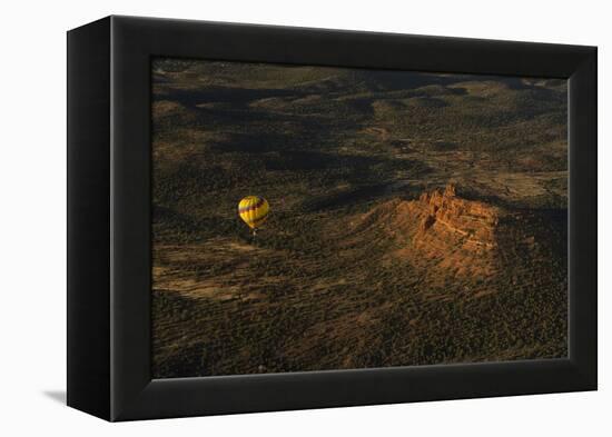 Aerial View, Red Rock Country, Cockscomb, Sedona, Coconino NF, Arizona-Michel Hersen-Framed Premier Image Canvas