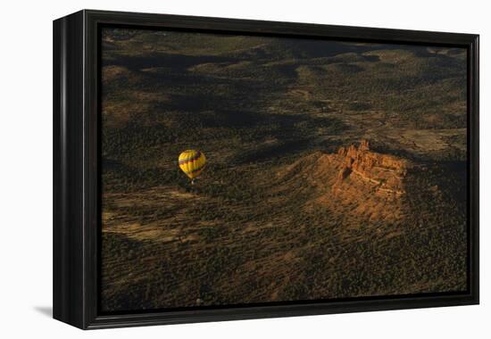 Aerial View, Red Rock Country, Cockscomb, Sedona, Coconino NF, Arizona-Michel Hersen-Framed Premier Image Canvas