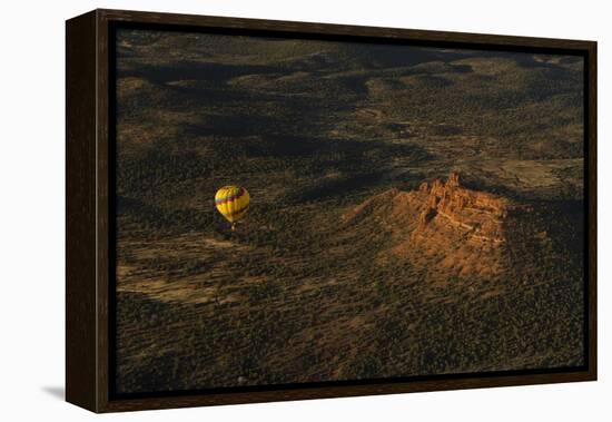 Aerial View, Red Rock Country, Cockscomb, Sedona, Coconino NF, Arizona-Michel Hersen-Framed Premier Image Canvas