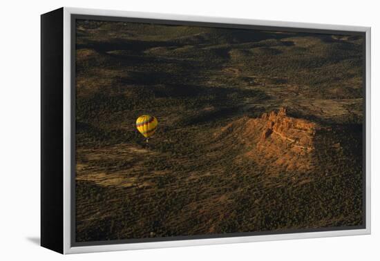 Aerial View, Red Rock Country, Cockscomb, Sedona, Coconino NF, Arizona-Michel Hersen-Framed Premier Image Canvas