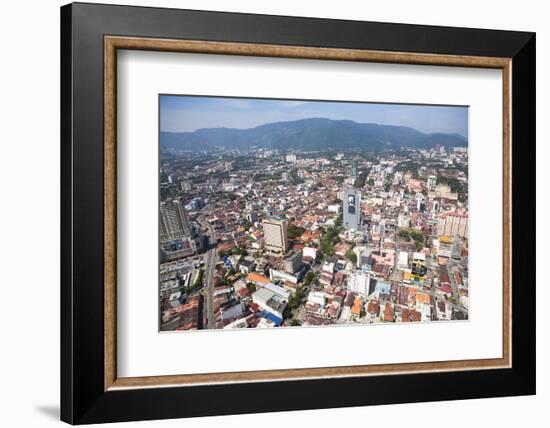 Aerial Views over the City of Penang, Malaysia-Micah Wright-Framed Photographic Print