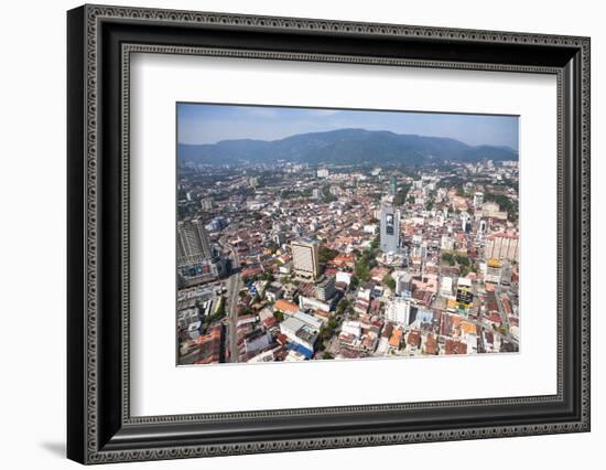 Aerial Views over the City of Penang, Malaysia-Micah Wright-Framed Photographic Print