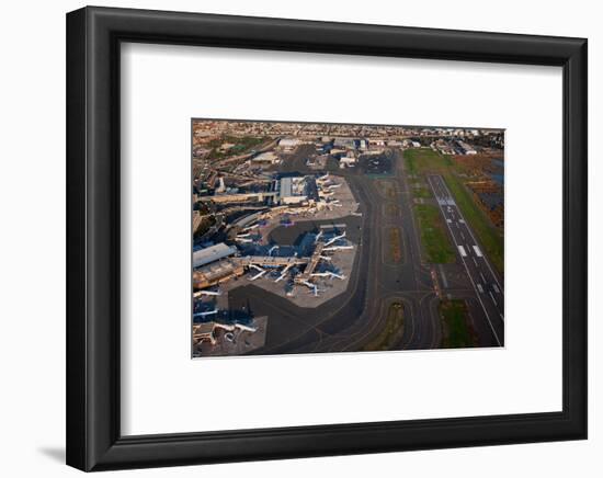 Aerials of Boston Logan International Airport-Joseph Sohm-Framed Photographic Print