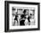 Aerobics Class- Group Working Out, New York, New York, USA-Paul Sutton-Framed Premium Photographic Print