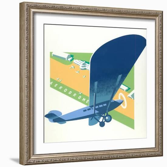 Aerodrome-Brian James-Framed Art Print