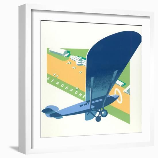 Aerodrome-Brian James-Framed Art Print