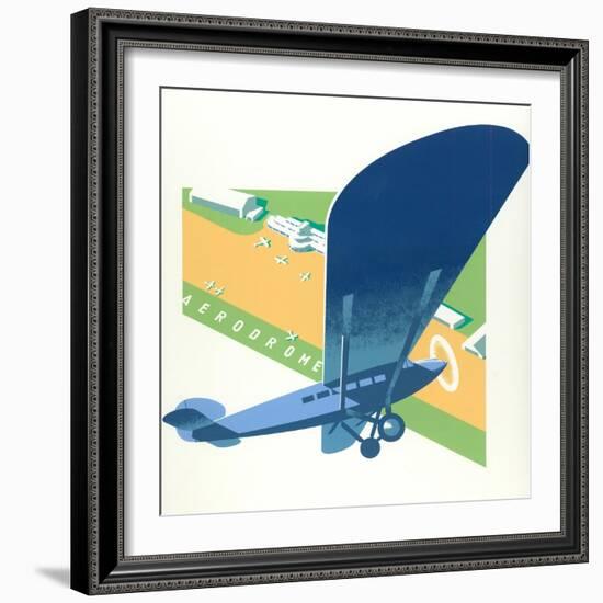 Aerodrome-Brian James-Framed Art Print