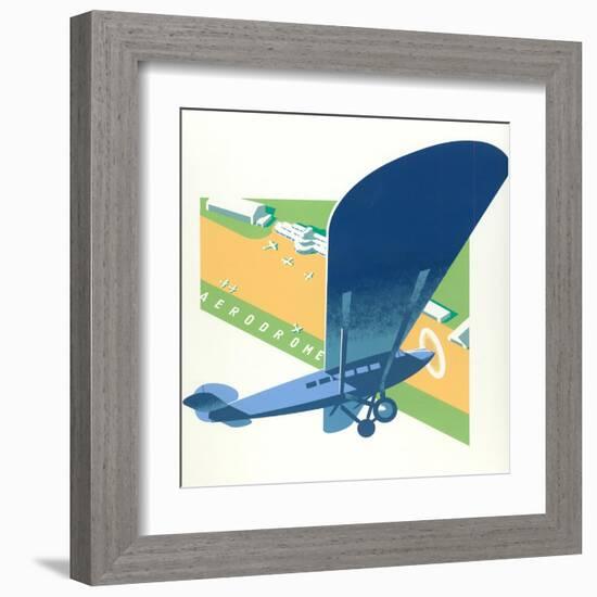 Aerodrome-Brian James-Framed Art Print