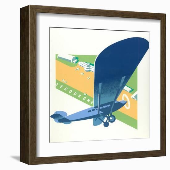 Aerodrome-Brian James-Framed Art Print