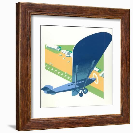 Aerodrome-Brian James-Framed Art Print