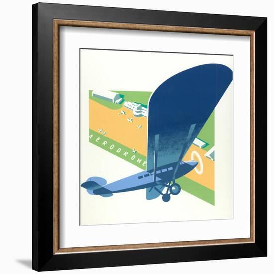 Aerodrome-Brian James-Framed Art Print