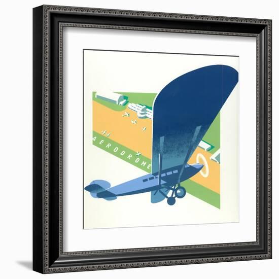 Aerodrome-Brian James-Framed Art Print