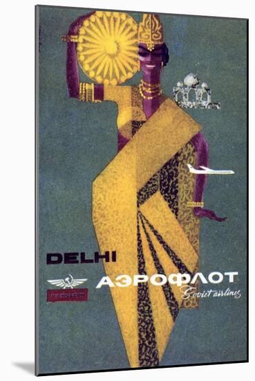Aeroflot, 1964-Victor Asseriants-Mounted Giclee Print