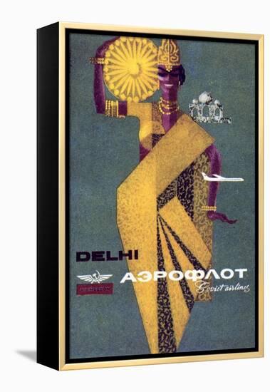 Aeroflot, 1964-Victor Asseriants-Framed Premier Image Canvas