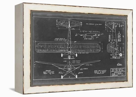 Aeronautic Blueprint VIII-Vision Studio-Framed Stretched Canvas