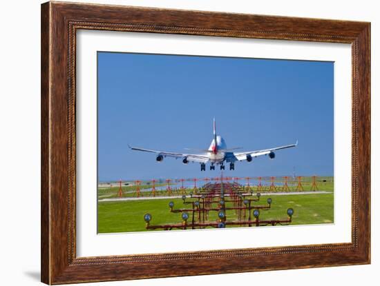 Aeroplane Landing, Canada-David Nunuk-Framed Photographic Print