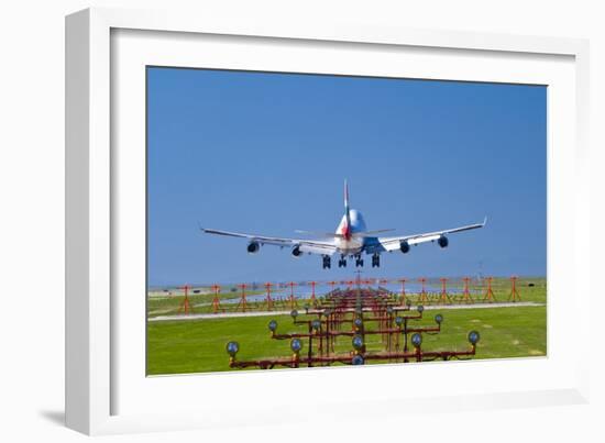 Aeroplane Landing, Canada-David Nunuk-Framed Photographic Print