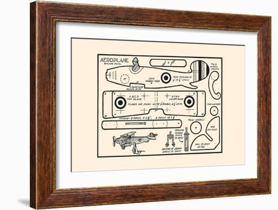 Aeroplane-Michael C. Dank-Framed Art Print