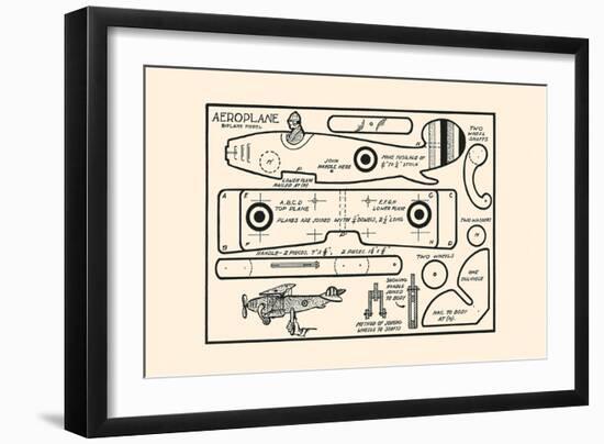 Aeroplane-Michael C. Dank-Framed Art Print