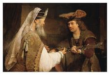 Esther Et Mardochee (Mordekhai Ou Mordecai) - Esther and Mordechai - Peinture De Aert De Gelder (16-Aert de Gelder-Giclee Print