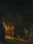 The Banquet of Ahasuerus-Aert de Gelder-Framed Art Print