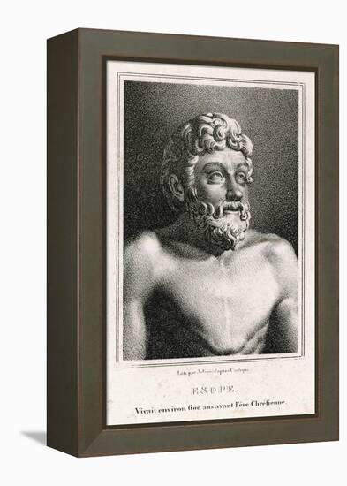 Aesop Author of Fables-Julien-Framed Premier Image Canvas