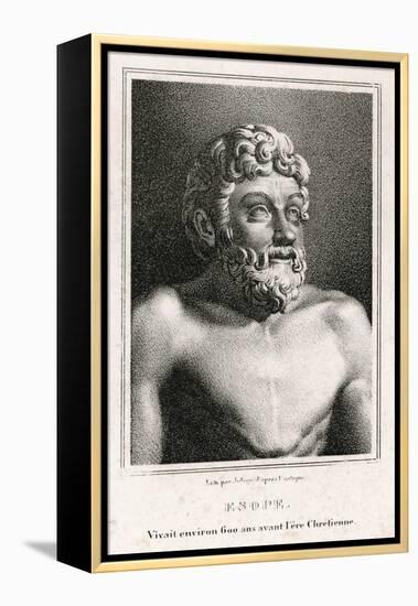 Aesop Author of Fables-Julien-Framed Premier Image Canvas