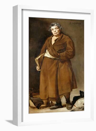 Aesop, C. 1638-Diego Velazquez-Framed Giclee Print