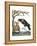 Aesop: Crow and Pitcher-Milo Winter-Framed Premier Image Canvas