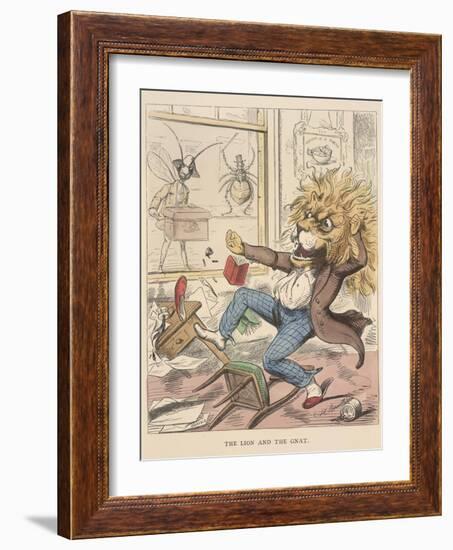 Aesop Fables-C.H. Bennett-Framed Giclee Print