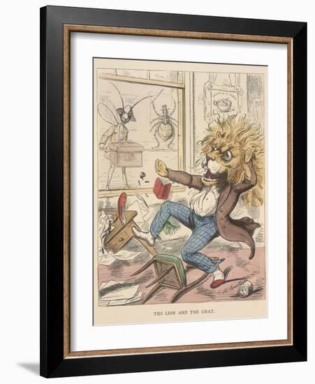 Aesop Fables-C.H. Bennett-Framed Giclee Print