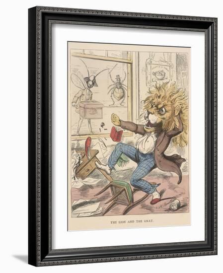 Aesop Fables-C.H. Bennett-Framed Giclee Print