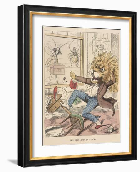 Aesop Fables-C.H. Bennett-Framed Giclee Print